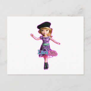 Libra Postkarte