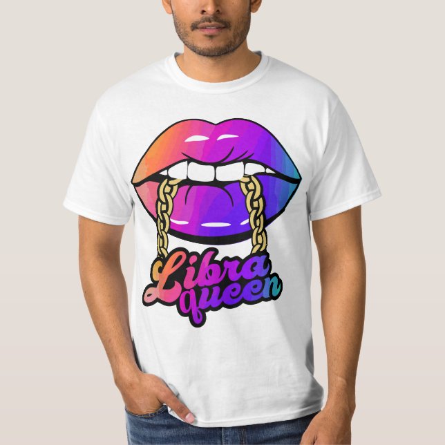 Libra Queen  T-Shirt (Vorderseite)