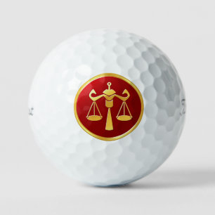 Libra Scales Golfball