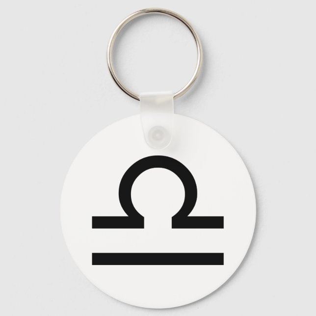Libra Schlüsselanhänger (Vorderseite)