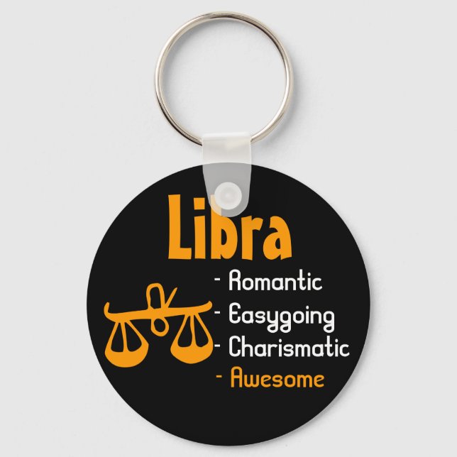 Libra Schlüsselanhänger (Vorderseite)
