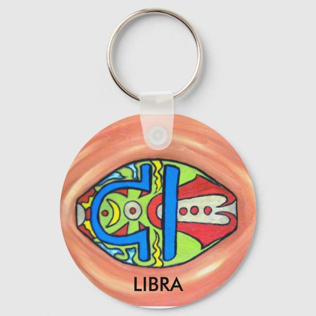 LIBRA SCHLÜSSELANHÄNGER (Vorderseite)