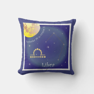 Libra Septembre 24 to October 23 Oreillers