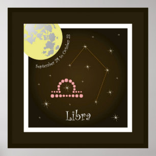 Libra Septembre 24 to October 23 Poster