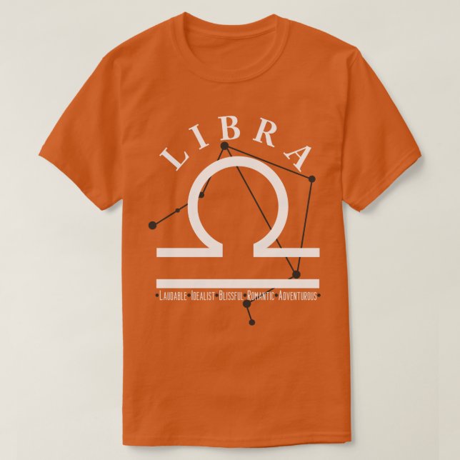 Libra Sign T-Shirt (Design vorne)