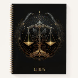 Libra Spiral Notebook Notizbuch