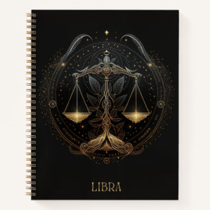 Libra Spiral Notebook Notizbuch