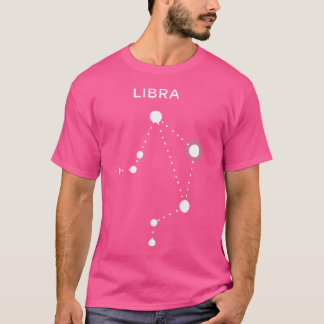 Libra Star Constellation Zodiac Sign Astronomie Gi T-Shirt