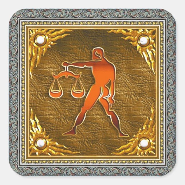 Libra Sticker (Vorderseite)