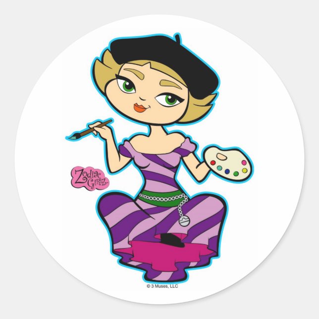 Libra Stickers (Vorderseite)