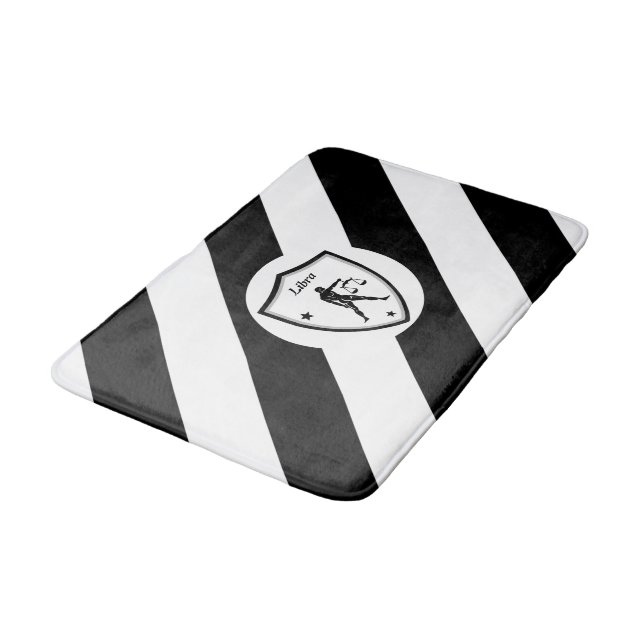 Libra-Symbol      Badematte (Schrägansicht)