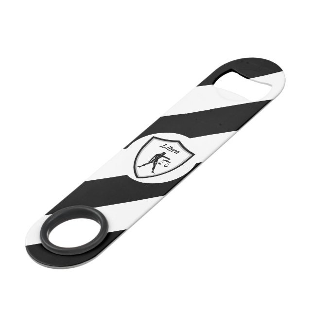 Libra-Symbol         Speed Flaschenöffner (Rückseite Schrägansicht)