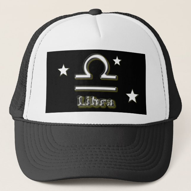 Libra-Symbol Truckerkappe (Vorderseite)