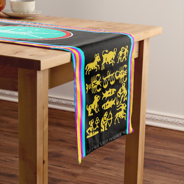 Libra Table Runner Kurzer Tischläufer (Beispiel)