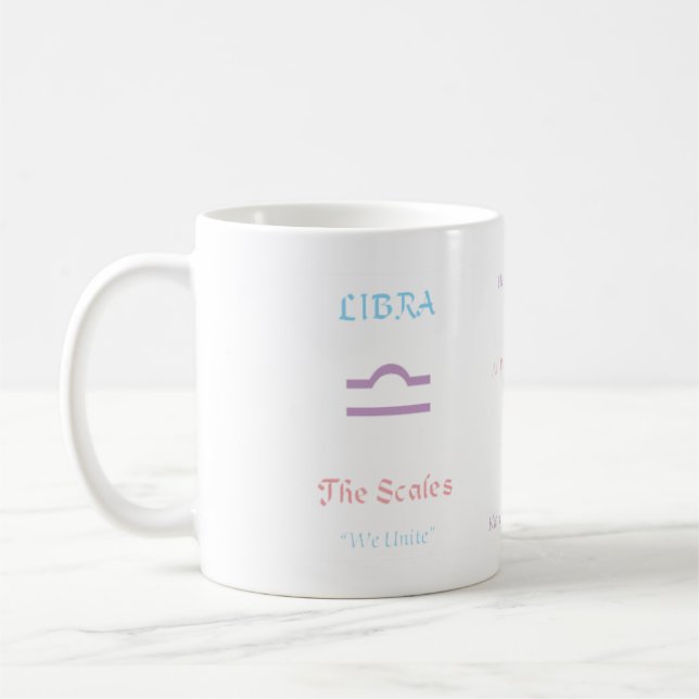 Libra-Tasse Kaffeetasse (Links)
