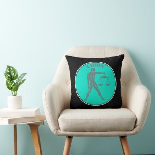 Libra Throw Pillow Kissen