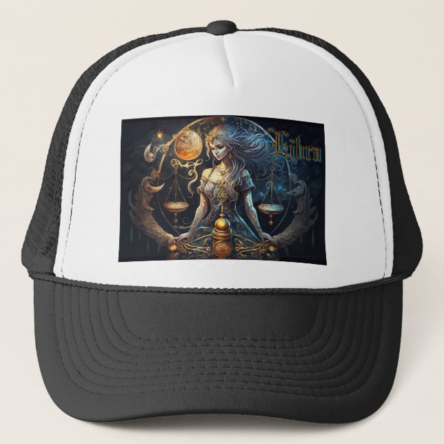 Libra Truckerkappe (Vorderseite)