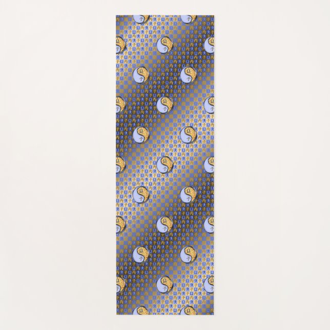 Libra und Feuerrat Yogamatte (Vorderseite)