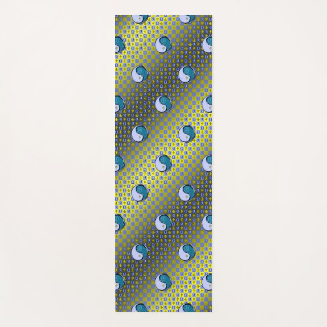 Libra & Water Monkey Yogamatte (Vorderseite)