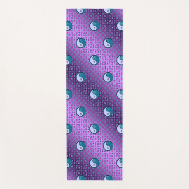 Libra & Water Rooster Yogamatte (Vorderseite)