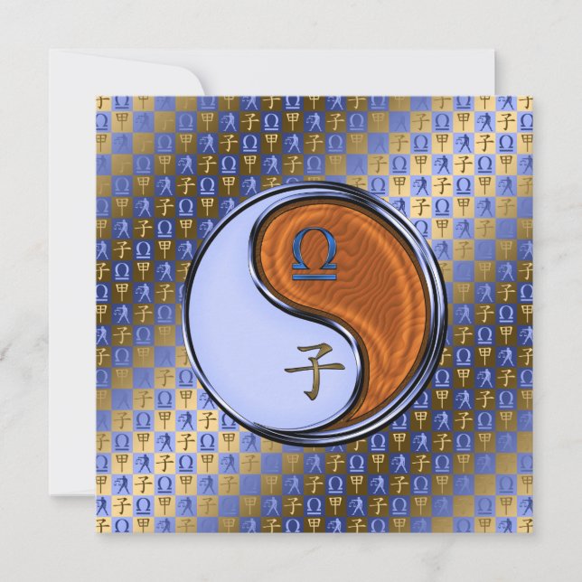 Libra & Wood Rat Karte (Vorderseite)