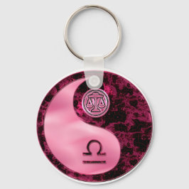 Libra Yin Yang Schlüsselanhänger