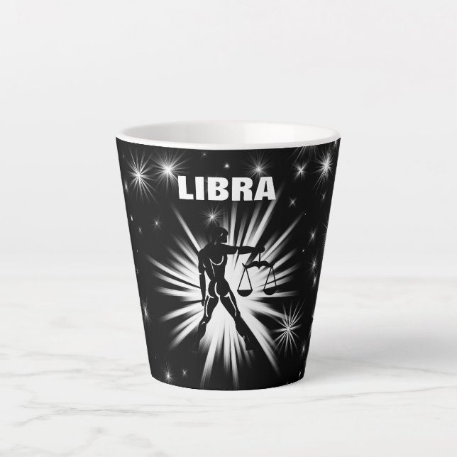 Libra-Zeichen Milchtasse (Vorderseite)