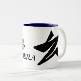 LIBRA.ZIQPU ZWEIFARBIGE TASSE