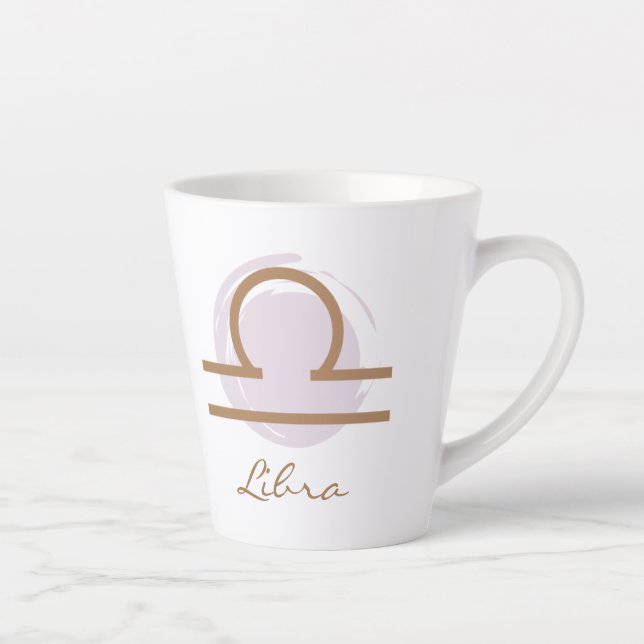 Libra Zodiac Boho Kaffee Tasse (Rechts)
