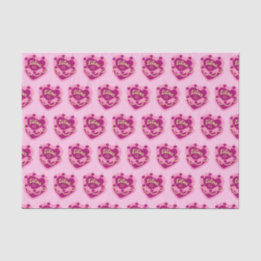 Libra Zodiac Coquette Herz Birthday Cake Seidenpapier