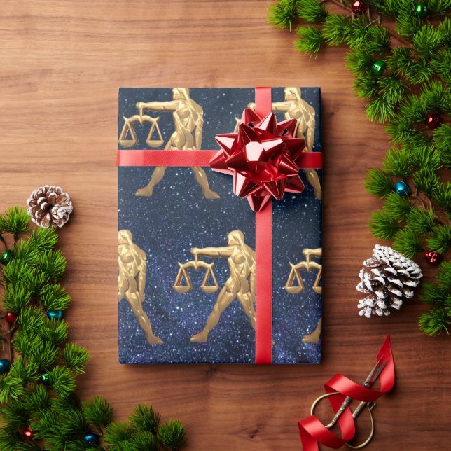 Libra Zodiac Geschenkpapier (Feiertagsgeschenk)