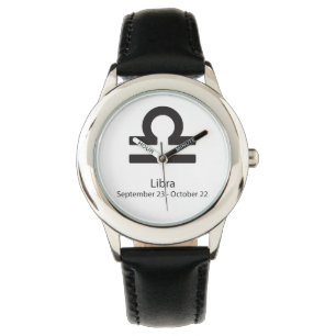 Libra Zodiac Sign Astrologie Armbanduhr