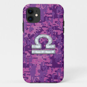 Libra Zodiac Sign auf Pink Digital Camouflage title_seo2