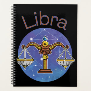 Libra Zodiac Sign Calendar Planner