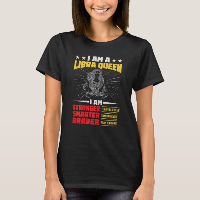Libra zodiac sign for women T-Shirt (Vorderseite)