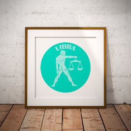 Libra, Zodiac Sign, Horoscope, Astrology Fotodruck