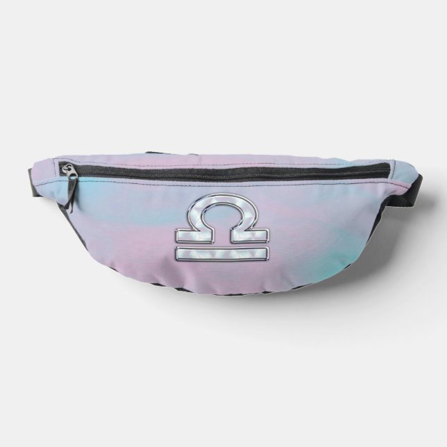 Libra Zodiac Sign Mother of Pearl Style Bauchtasche (Ablage )