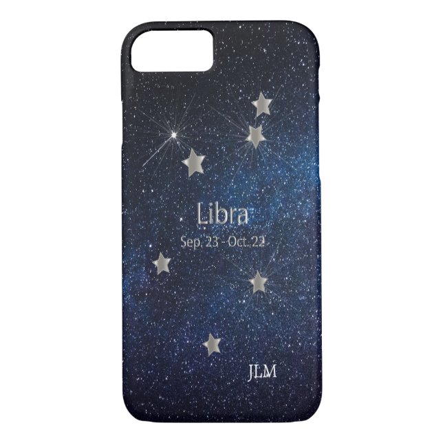 Libra - Zodiac-Sternzeichen Case-Mate iPhone Hülle (Rückseite)