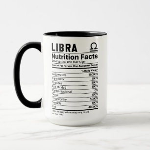 Libra Zodiac Tasse