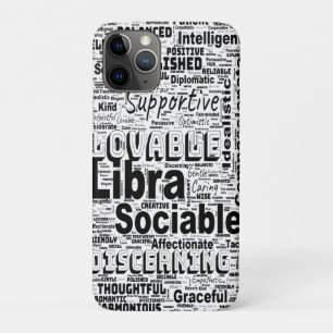 Libra Zodiac Word Cloud Inspiration Case-Mate iPhone Hülle