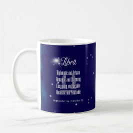 Libra Zodiac-Zeichen astrologische Konstellation Kaffeetasse