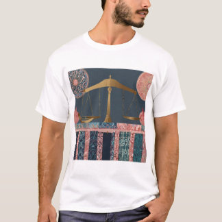 Libra Zodiac Zeichen für Liebhaber der Harmonie T-Shirt