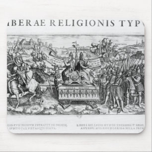 Librae Religionis Typus', Allegorie Mousepad