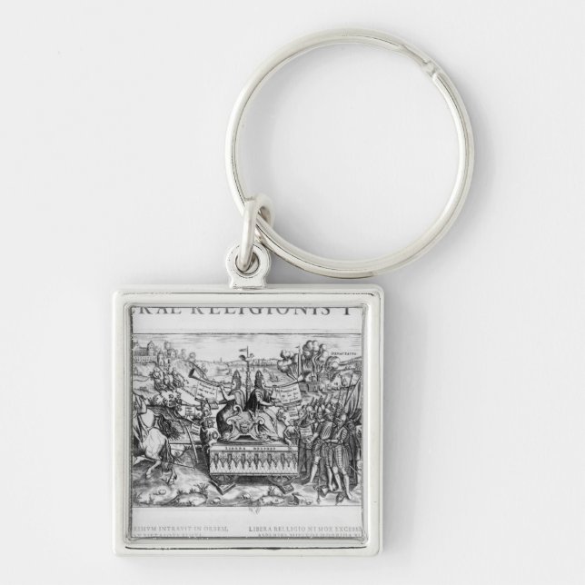 Librae Religionis Typus', Allegorie Schlüsselanhänger (Vorne)