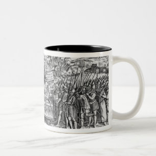 Librae Religionis Typus', Allegorie Zweifarbige Tasse