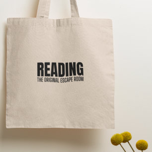 Librarian Author Reader Writer von Bookworm lesen Tragetasche