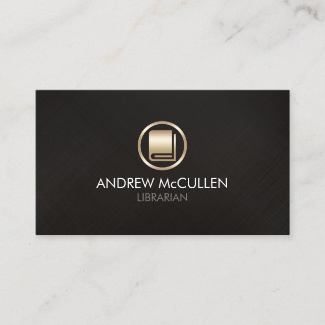 Librarian Book Store Visitenkarte (Vorderseite)