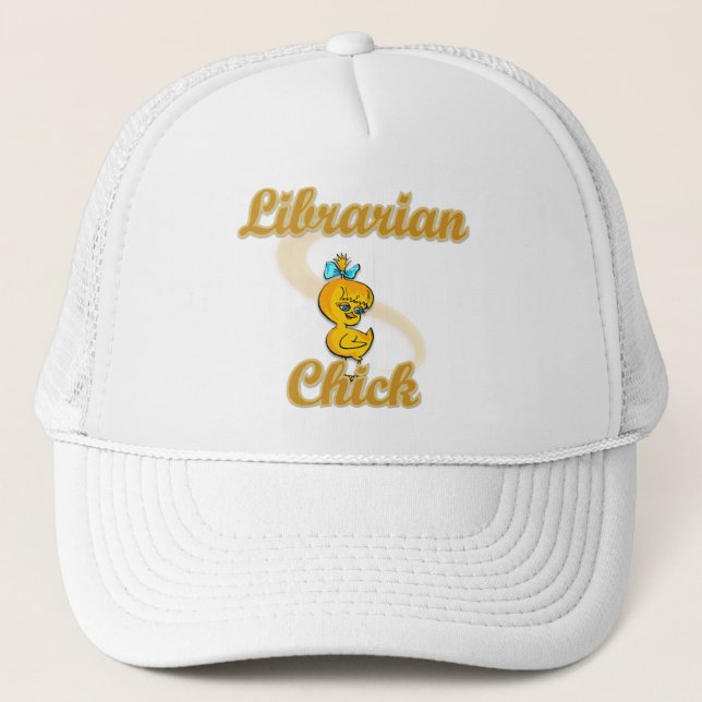 Librarian Chick Truckerkappe (Vorderseite)