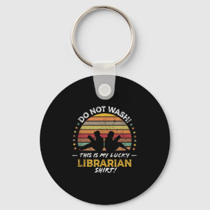 Librarian Funny Library Zitat Grafik Schlüsselanhänger