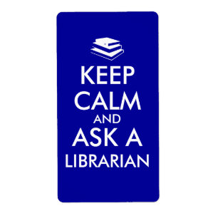Librarian Gifts Behalt Calm Frage eine biblische E